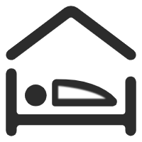 總部提供二人間的宿舍，配置空調(diào)、熱水器、基本家具等