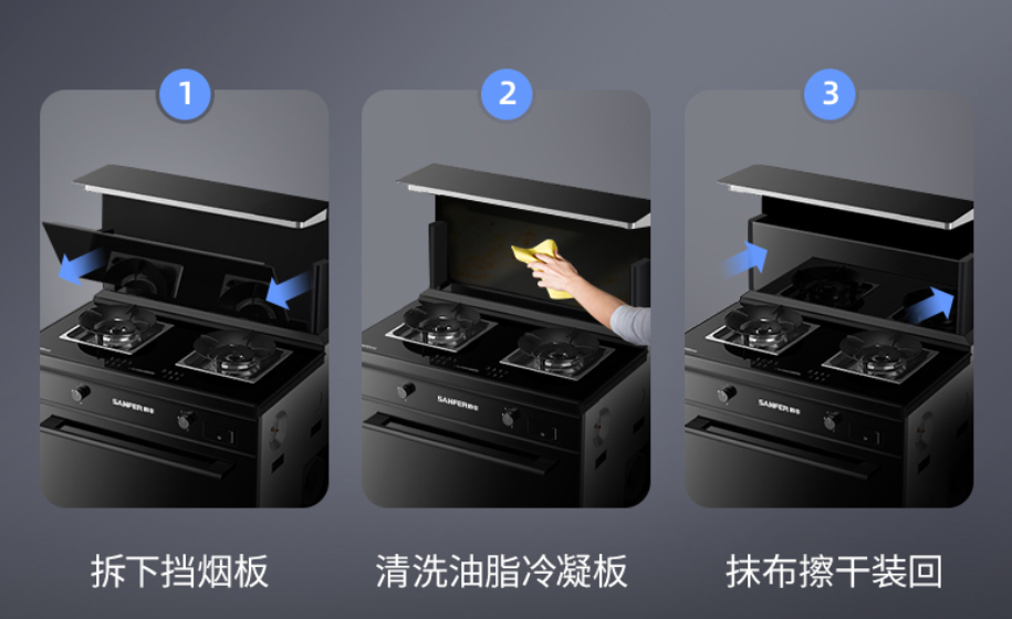 開放式廚房，為什么要挑選集成灶？