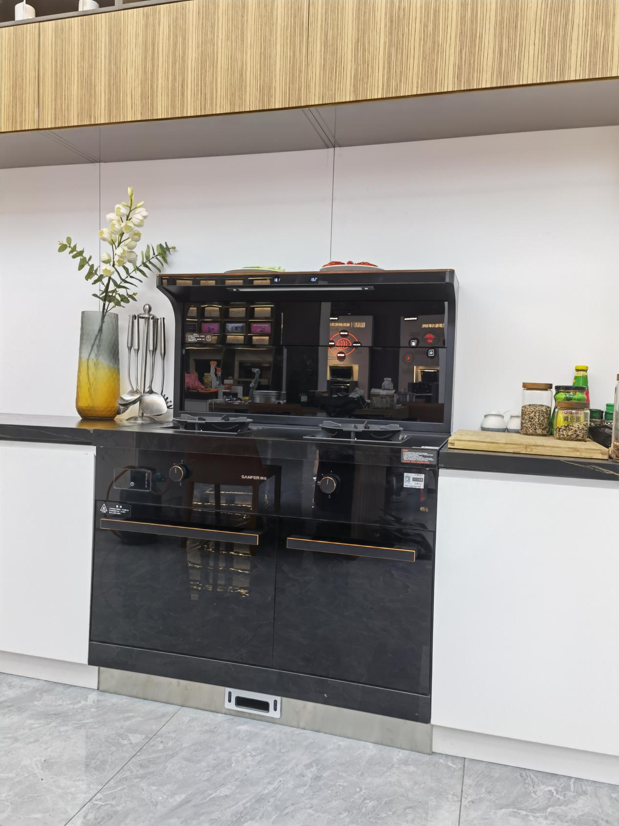 集成灶10大品牌帥豐X1雙子星Max蒸烤同步集成灶，母親節(jié)甄選好物