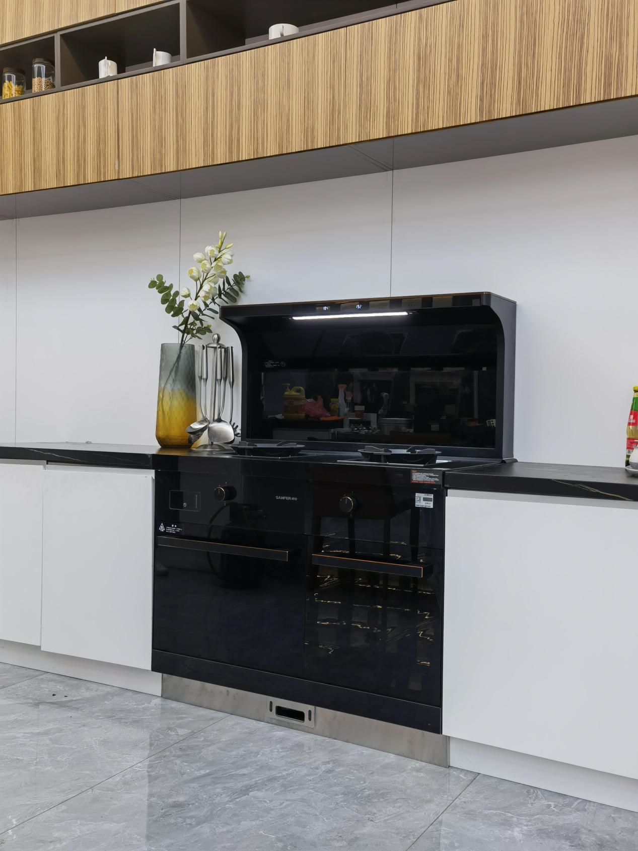 集成灶10大品牌帥豐X1雙子星Max蒸烤同步集成灶，母親節(jié)甄選好物