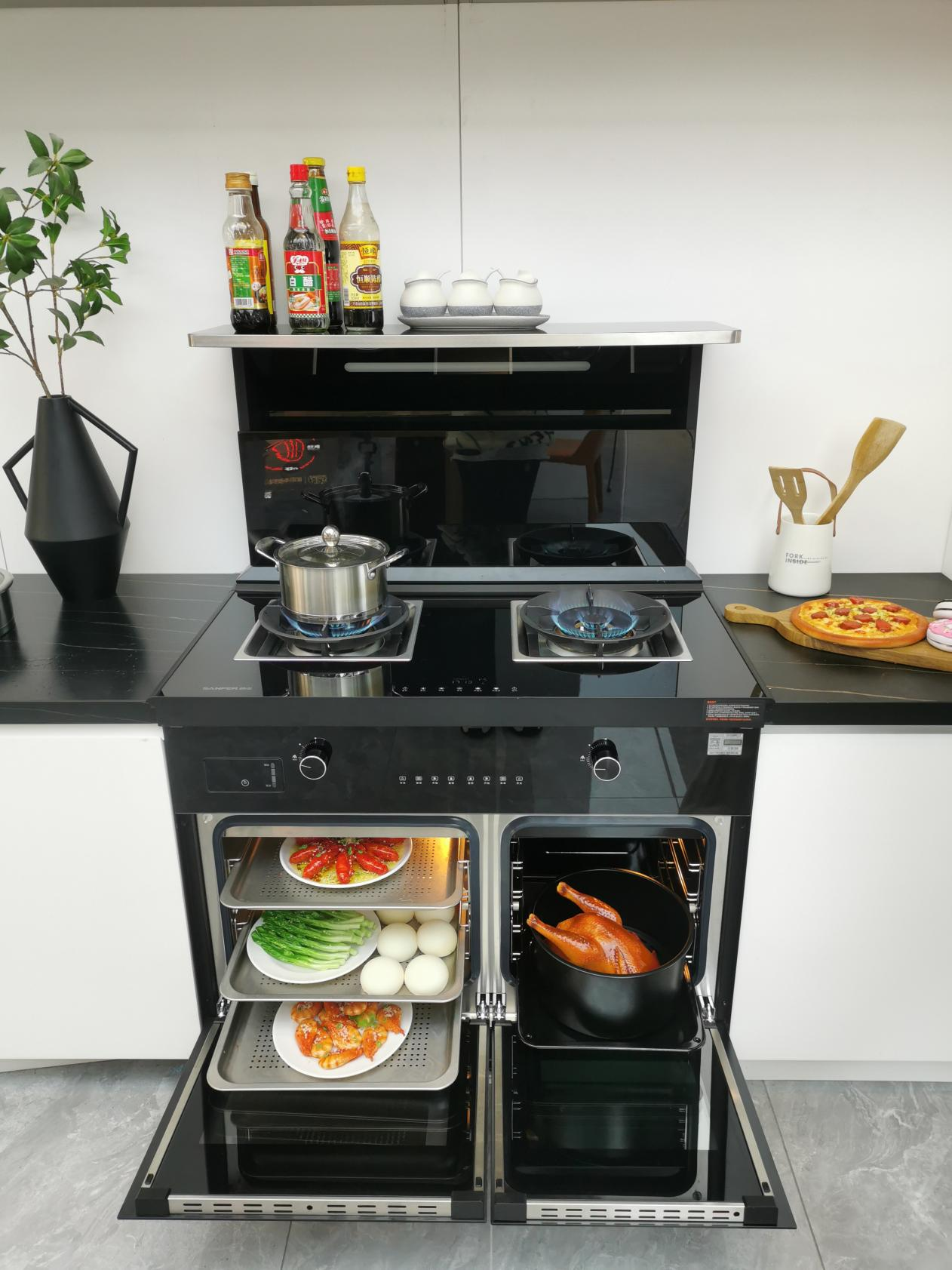 新房開(kāi)放式廚房裝修，高性?xún)r(jià)比集成灶10大品牌選購(gòu)指南“她”來(lái)了