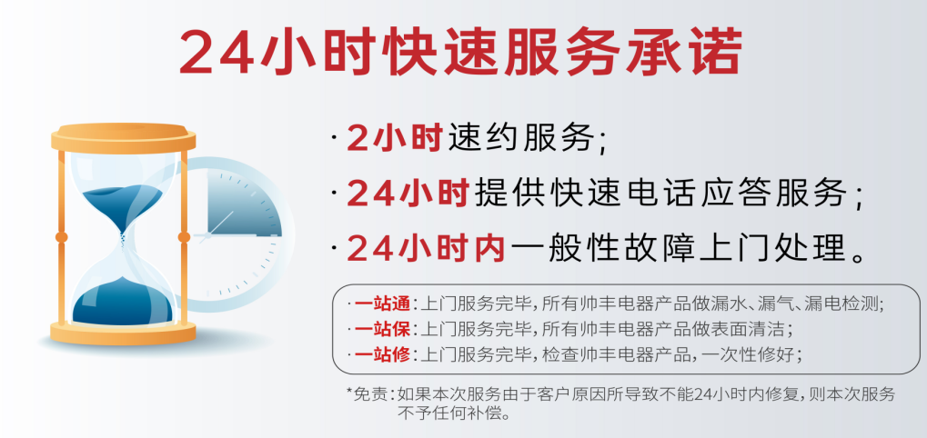 集成灶品牌帥豐電器微笑服務2.0，點滴細節(jié)，用心護航每一份信任