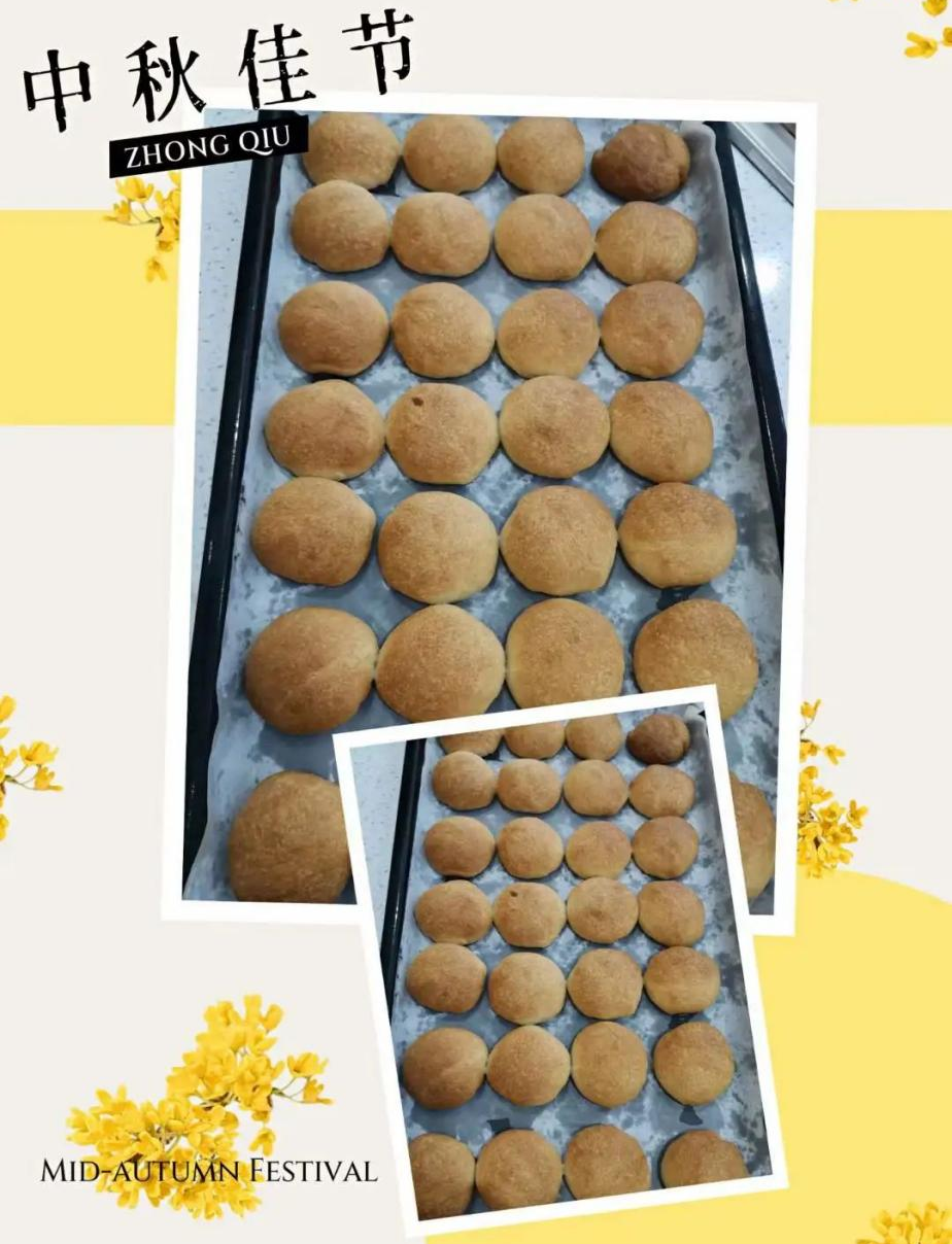 帥豐集成灶風(fēng)火輪蒸烤箱烤制的花式月餅，盡享中秋團(tuán)圓味！