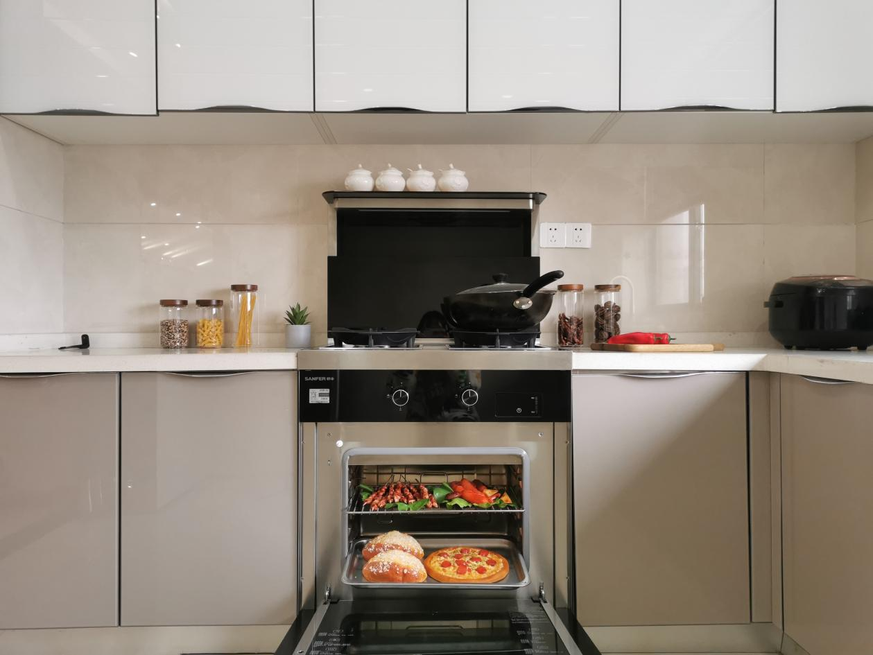 小廚房改造必選的品牌集成灶，超小機身樣樣精通