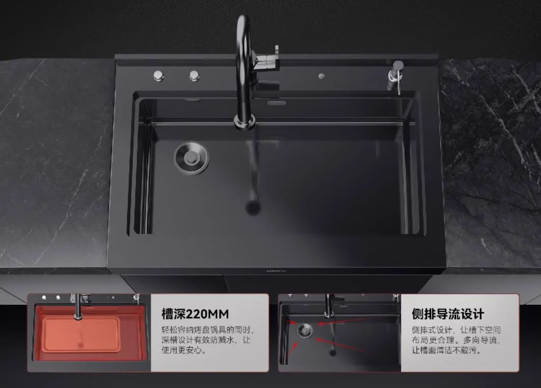 雙十一洗碗機哪個品牌好？帥豐X1洗碗機集成水槽讓你告別腰酸頸痛