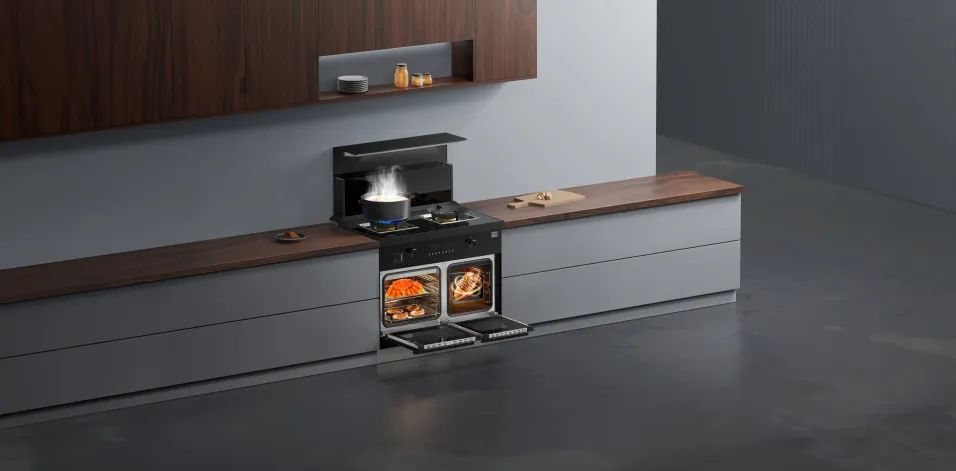 帥豐集成灶1套打造集成廚房新標(biāo)配，幸福感加倍??！