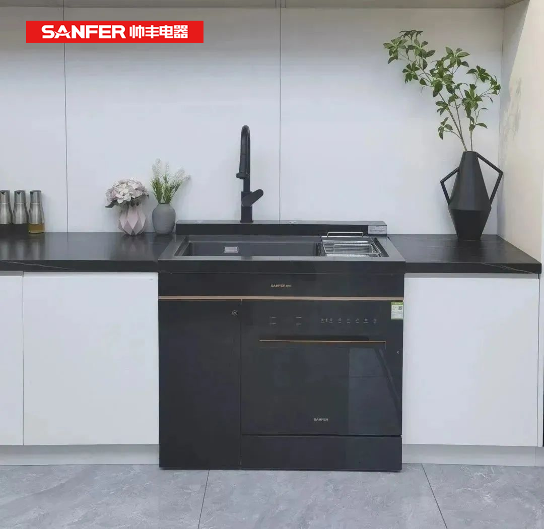 帥豐洗碗機(jī)集成水槽，給父母溫暖的陪伴！