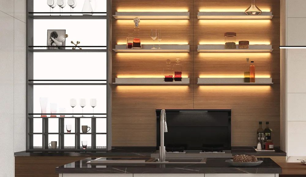 裝修效果圖|櫥柜選得好，讓我懂了什么才叫有效裝修！