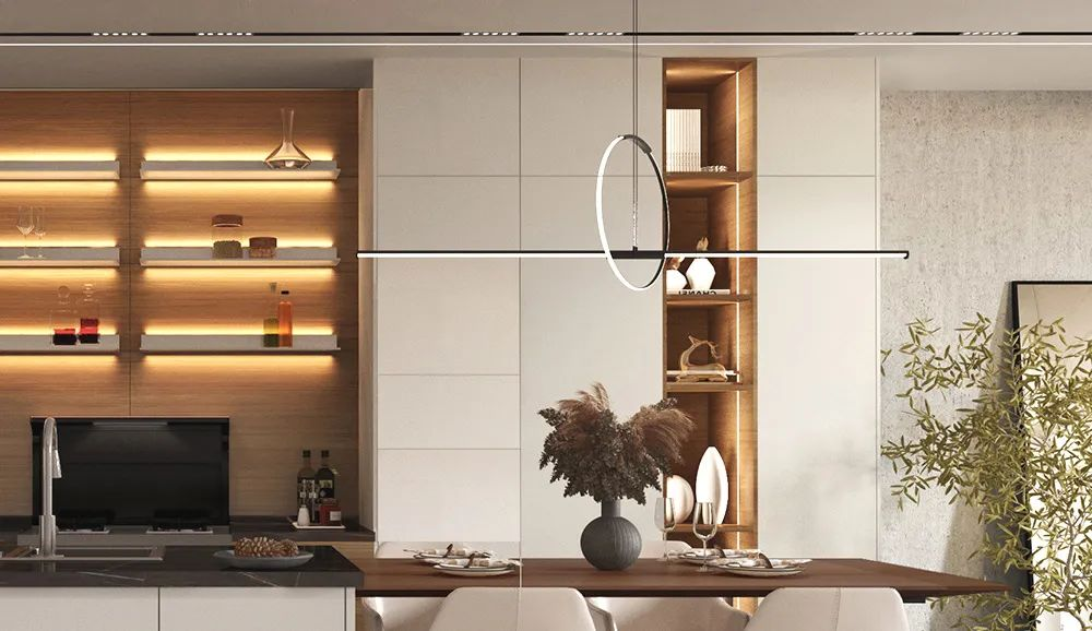 裝修效果圖|櫥柜選得好，讓我懂了什么才叫有效裝修！