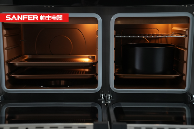 套系廚房解憂愁，帥豐X6-8B集成灶+JS-W60集成水槽全新組合碰撞新體驗(yàn)