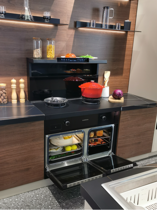 帥豐TJ3-8B蒸烤同步集成灶有顏更有實(shí)力