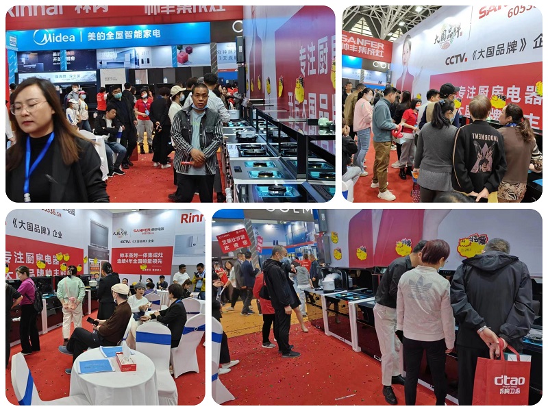 熱熱熱！帥豐集成灶亮相家博會，驚艷全場