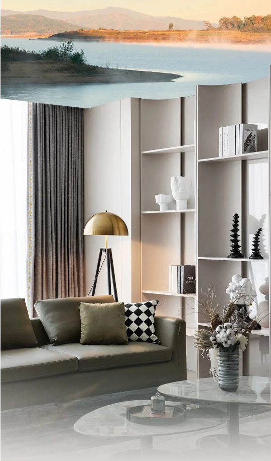 帥豐全屋定制-熙霧 | 靜雅摩登，從容而優(yōu)雅