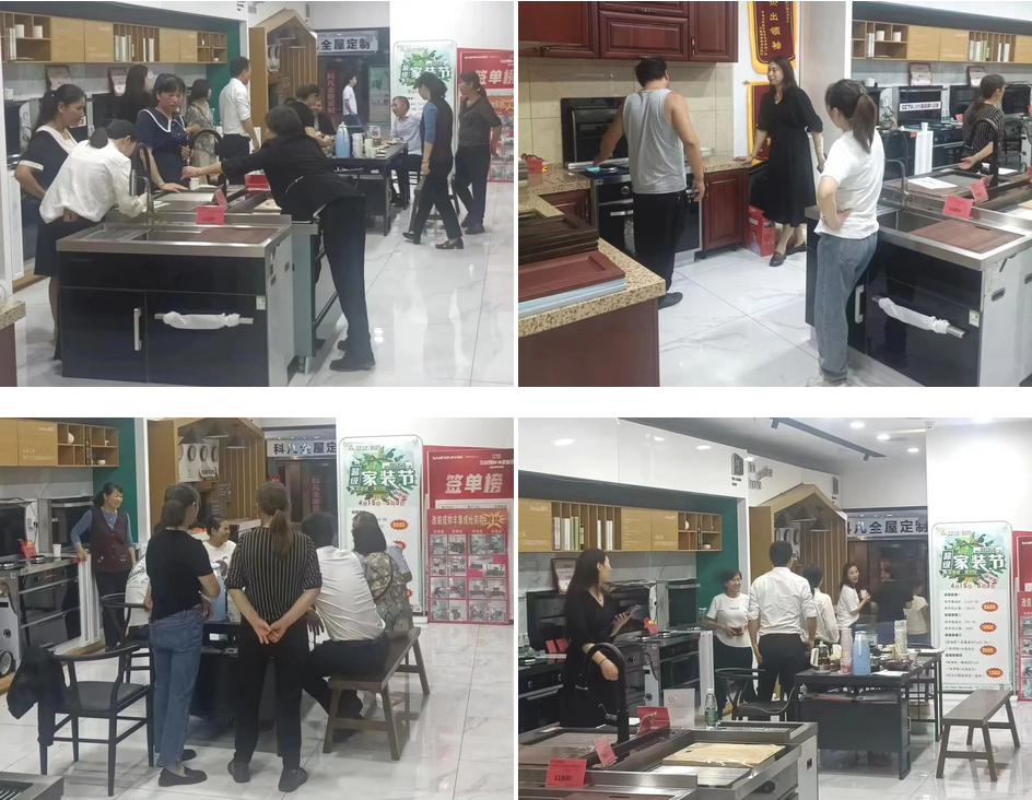 深入終端 有效幫扶｜帥豐集成灶終端動態(tài)精彩不斷！