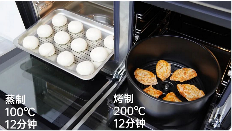 618機(jī)王 | 蓋得力推帥豐【天機(jī)3】蒸烤同步集成灶   