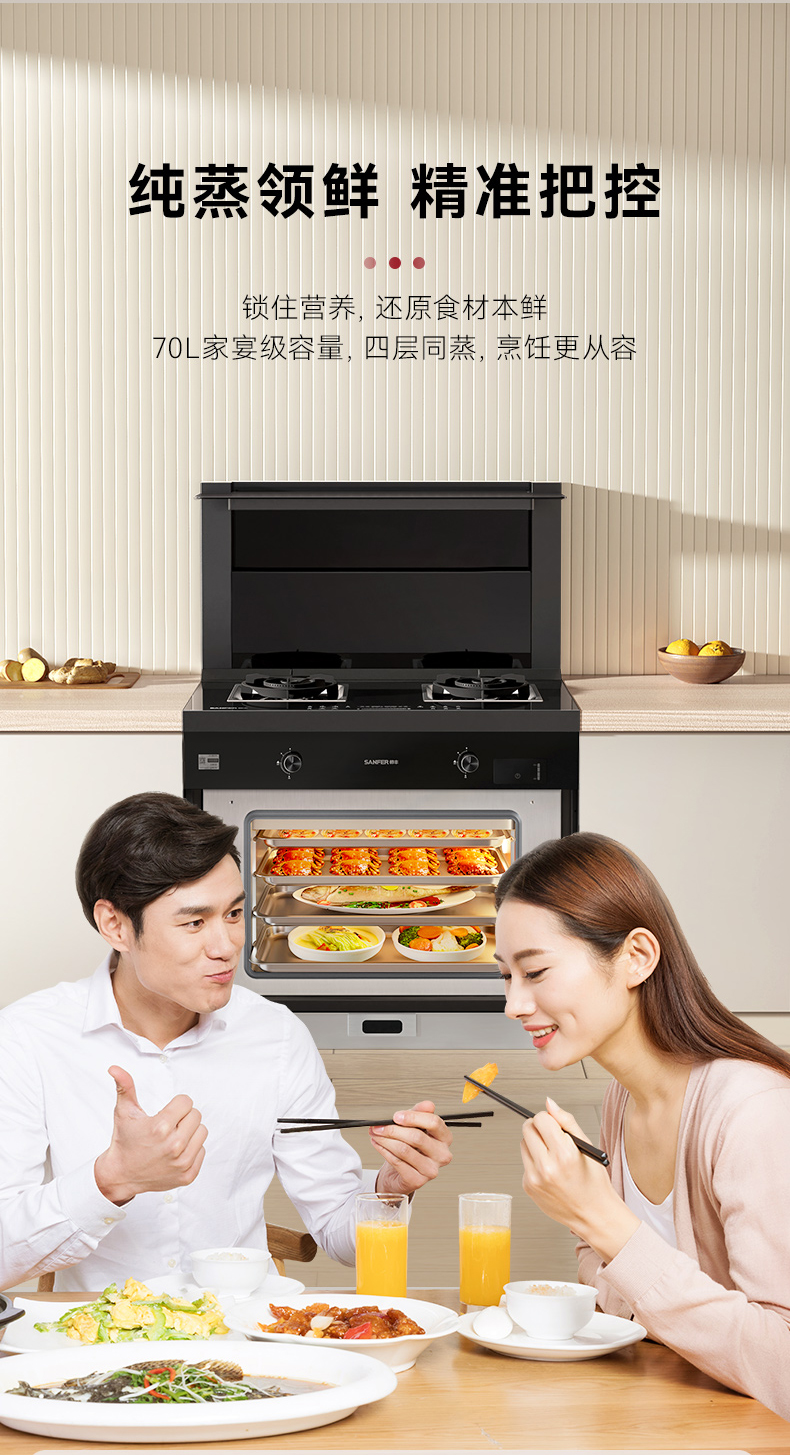 帥豐TJ1蒸箱款集成灶