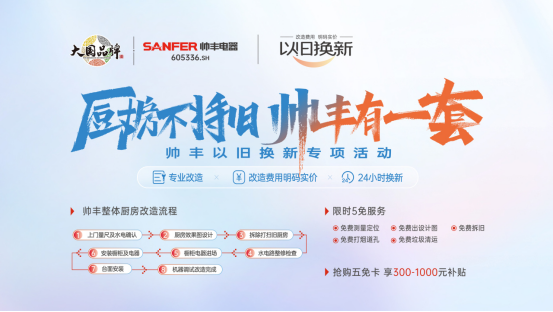 以智能科技呈現(xiàn)未來智慧廚房，帥豐電器亮相2024中國廚衛(wèi)展