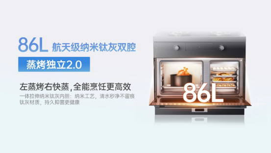 尖端性能旗艦，行業(yè)5大引領 | 時空S7雙腔烹飪，盡在掌握