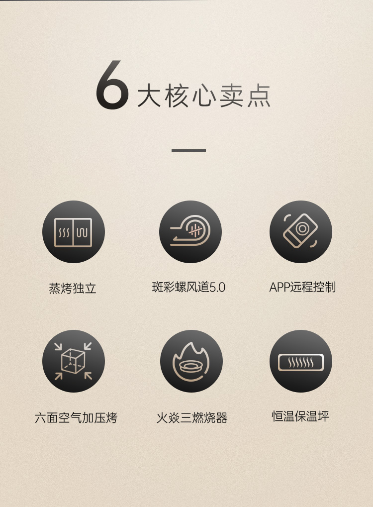 帥豐星辰X1雙子星蒸烤獨立(90)集成灶