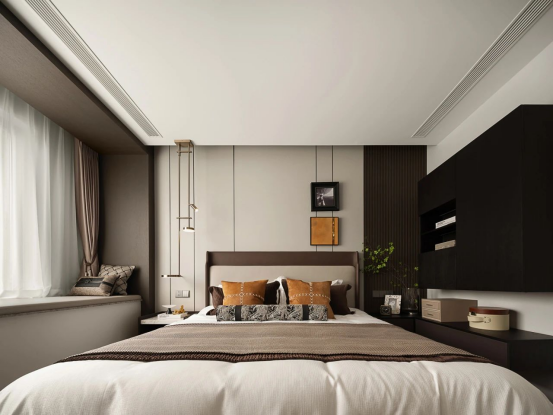 帥豐全屋高定 | 129㎡現(xiàn)代灰色系，盡顯優(yōu)雅高級品味