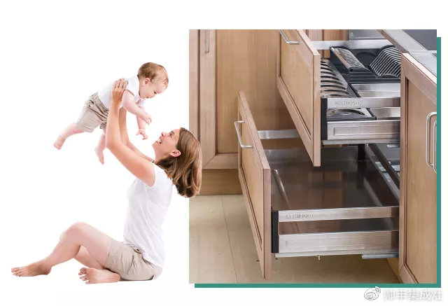 家里裝這樣的整體櫥柜，才敢讓寶寶放心住