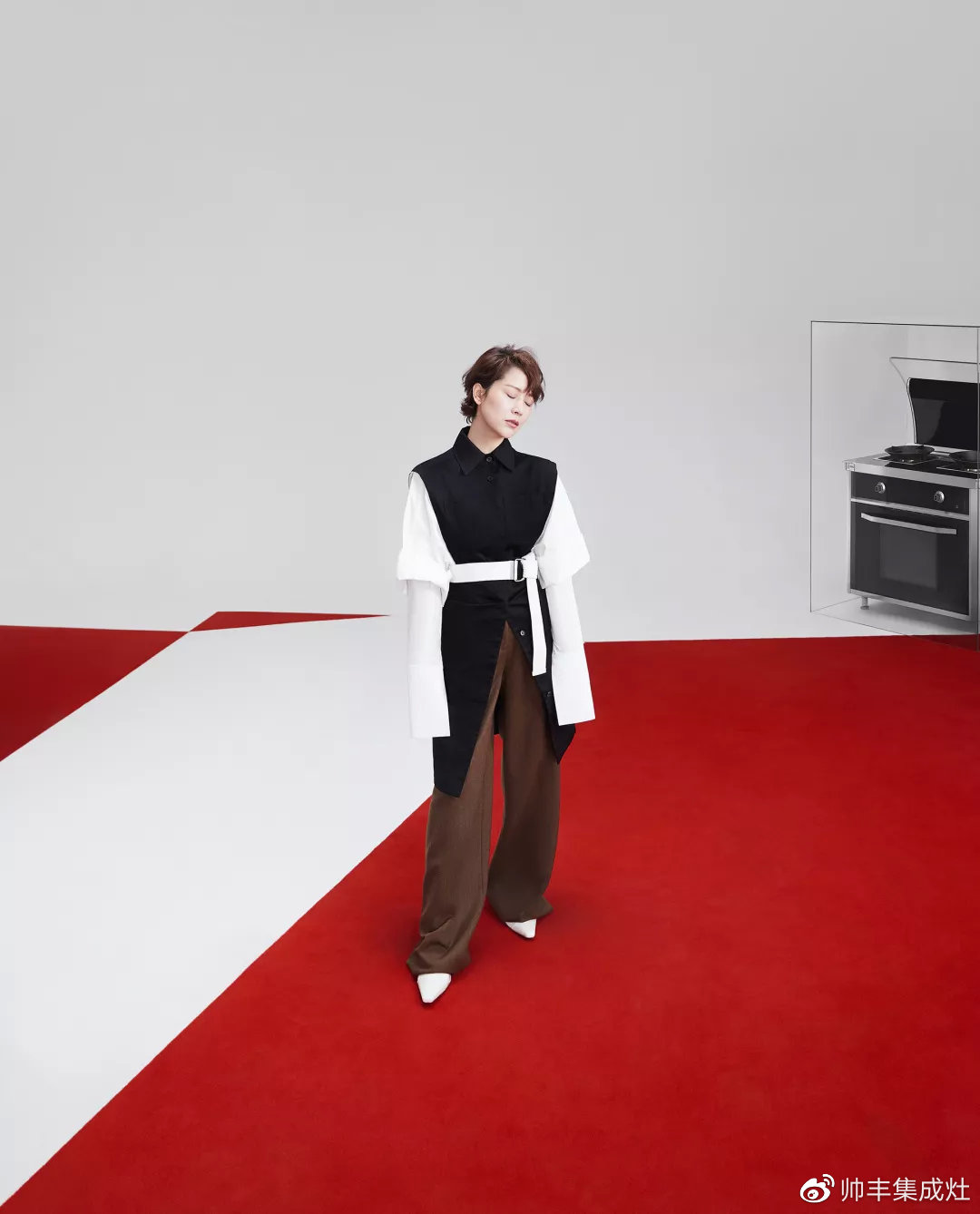 帥豐攜手海清登上《卷宗》家居創(chuàng)刊號，V9蒸烤一體演繹集成灶新風(fēng)尚