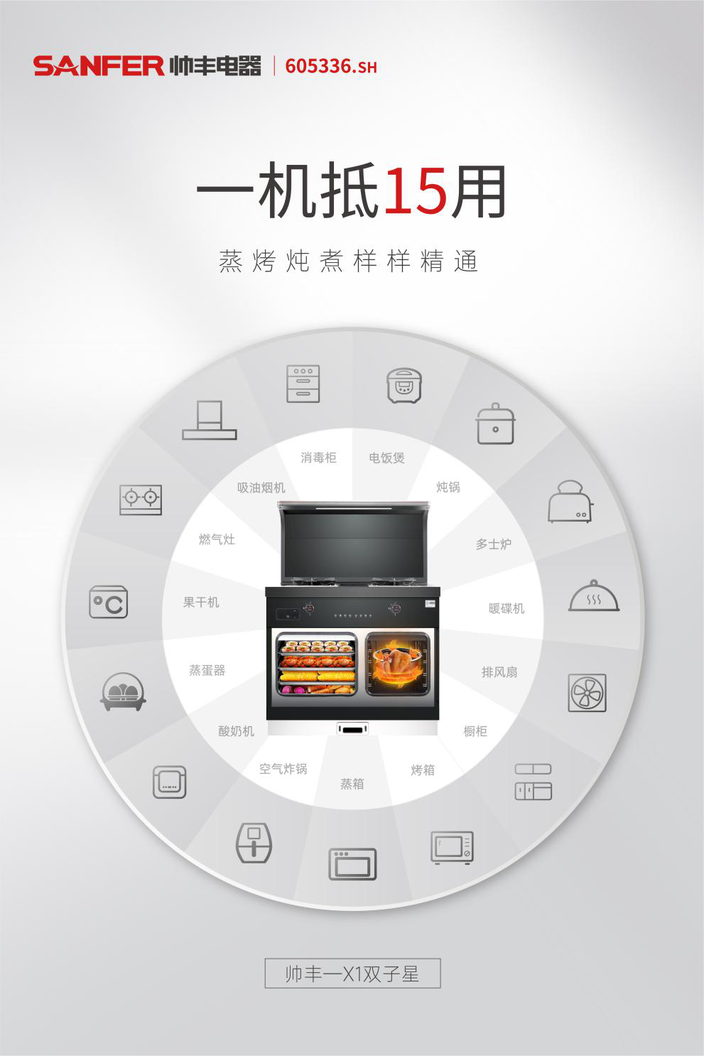 狹小空間也有大作為 我有帥豐集成灶 狹小空間也有大作為 我有帥豐集成灶