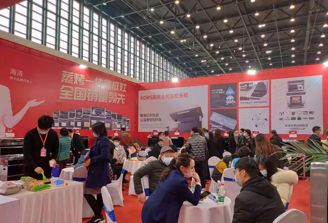 帥豐集成灶鄭州華夏家博會(huì)簽單107臺(tái)，蒸烤一體集成灶驚艷全場(chǎng)！