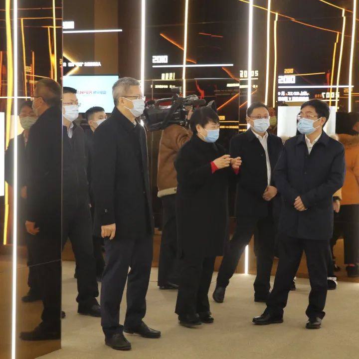 行業(yè)標(biāo)桿，彰顯豐采|紹興市委副書(shū)記、代市長(zhǎng)施惠芳一行蒞臨帥豐調(diào)研指導(dǎo)！