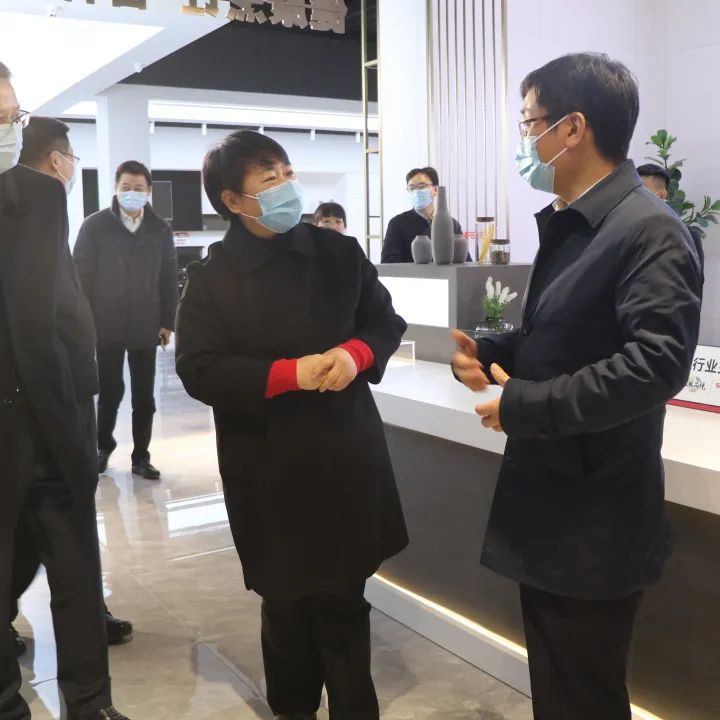 行業(yè)標(biāo)桿，彰顯豐采|紹興市委副書(shū)記、代市長(zhǎng)施惠芳一行蒞臨帥豐調(diào)研指導(dǎo)！