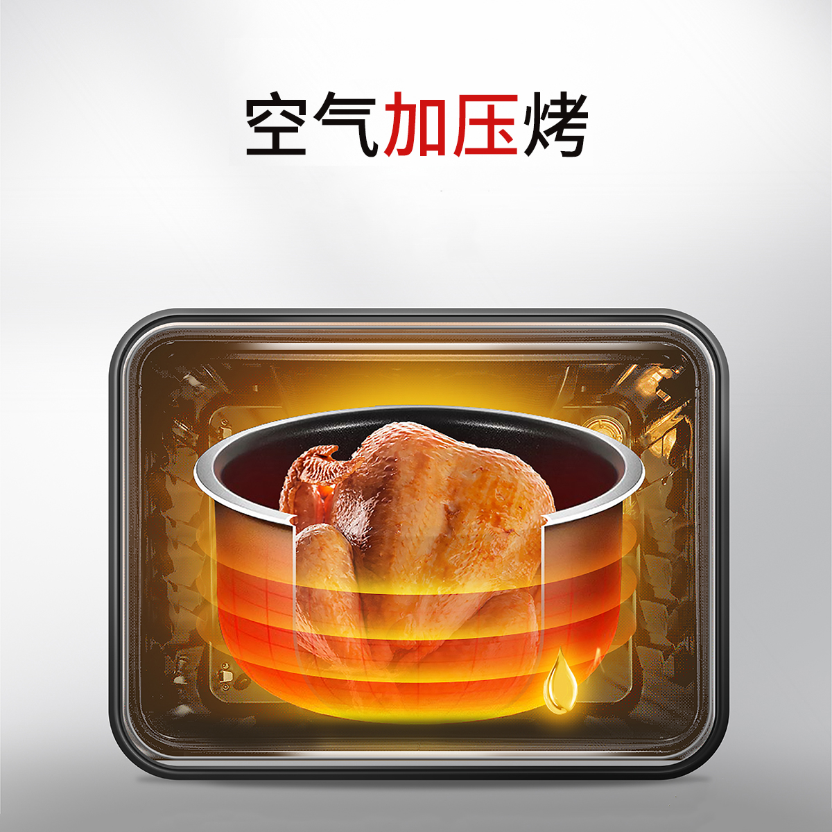 六面空氣加壓烤，烤出營養(yǎng)好味道